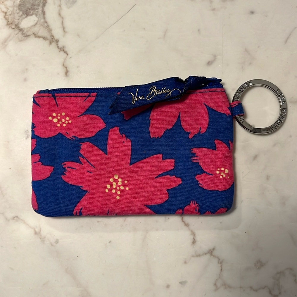 Vera Bradley Zip ID Case Poppies